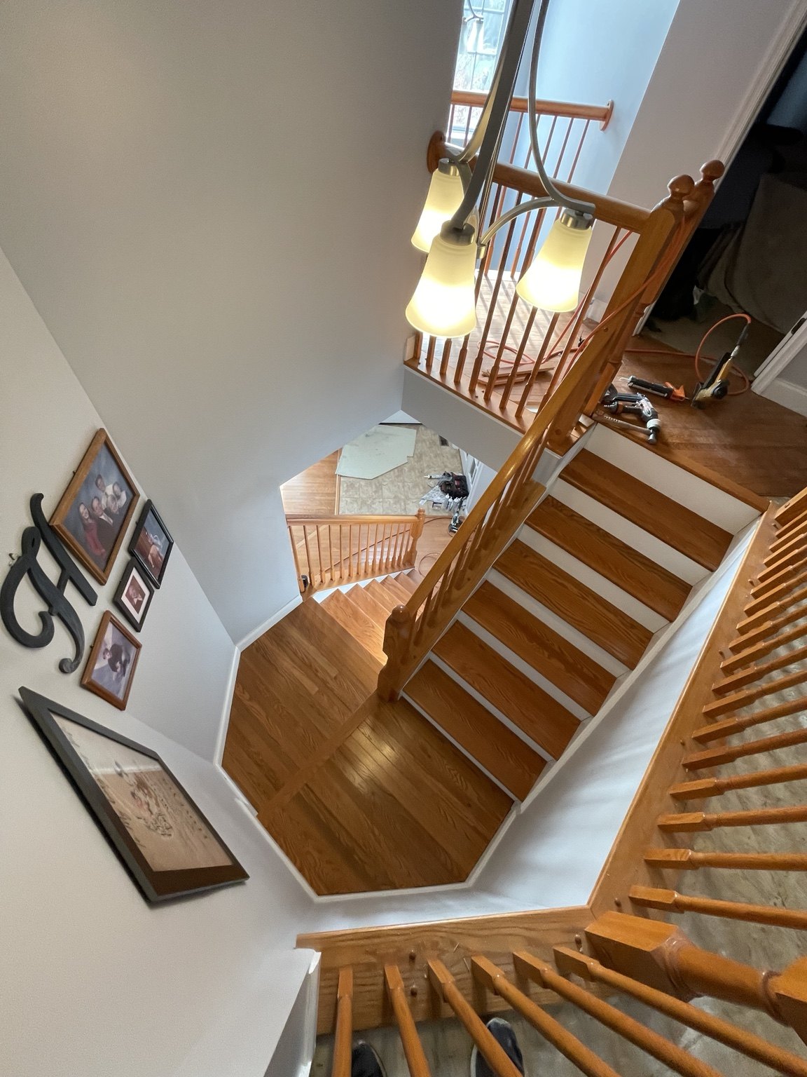 Staircase Installation Progress