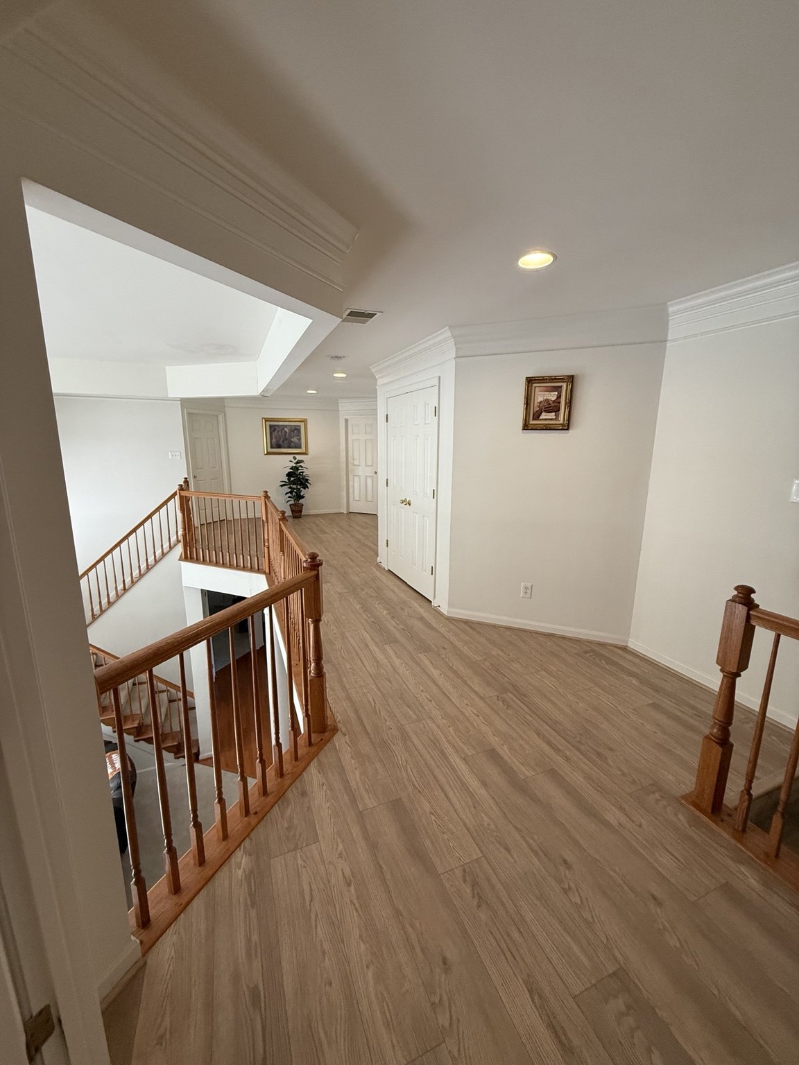 Upper Level Hallway Flooring